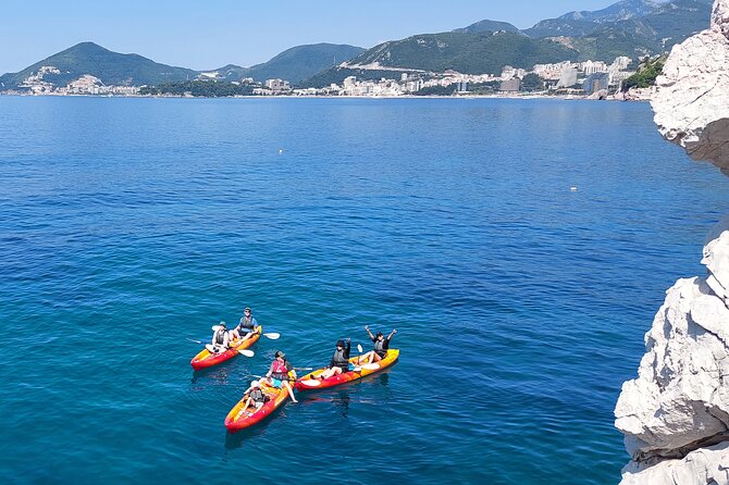 3.5-Hour Kayak Tour from Beсiсi to Sveti Stefan Island - Entering Budva Bay: Bečići to Sveti Nikola’s coastline
