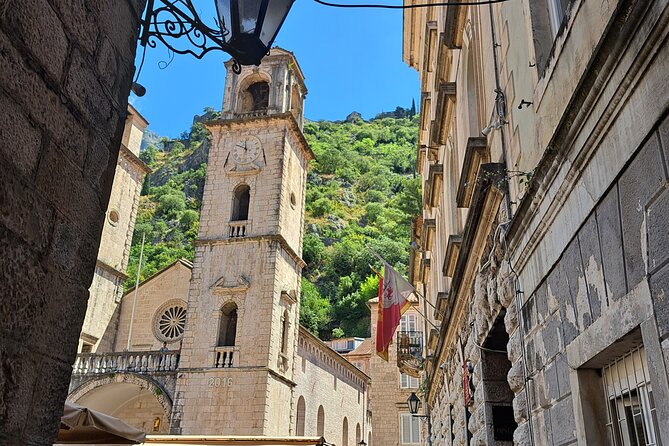 3H Guided Kotor & Cable Car Tour - Back Through Vrmac Tunnel: Boka Bay Views on the Way Down