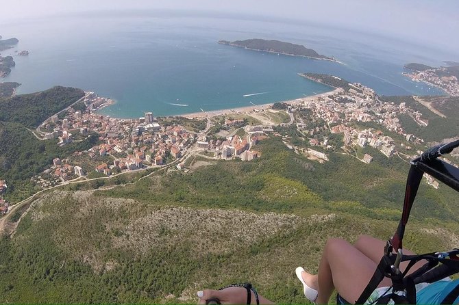 Bečići Standard Paragliding Montenegro /All-inclusive - The Safety Briefing and Tandem Harness Feel
