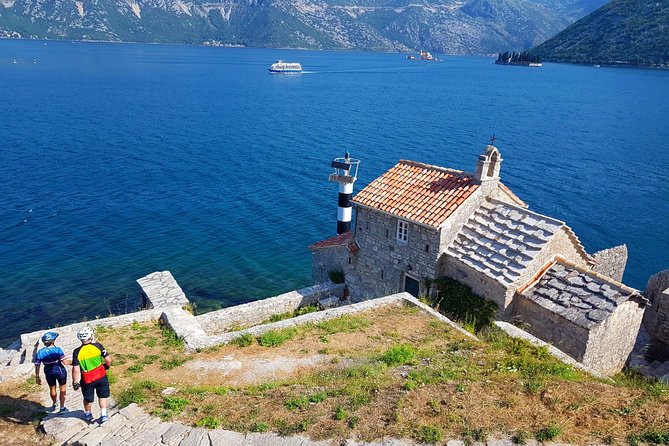 Bike tour - Kotor Bay circle and visit Our Lady of the Rock - St. Nikola Church and the last stretch of pedal energy