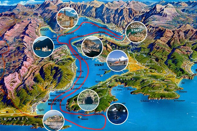 Blue Cave 3 hours PRIVATE tour with modern speedboat - Our Lady of the Rocks: Perast Views and Island Time