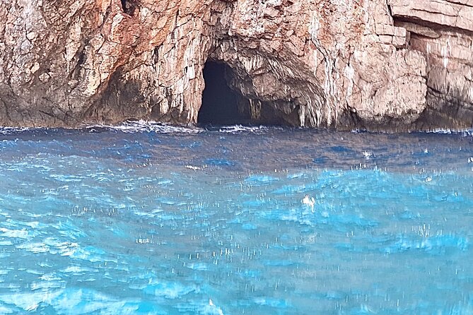 Blue Cave, Lady of Rocks , Perast and Mamula Speedboattour MW - A speedboat day that hits history, cliffs, and swimming