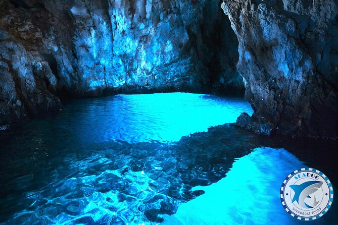Blue cave, Mamula island, Submarine tunnels and Our lady of the Rocks (3h) - What the boat ride is like: safety, speed, and how to sit