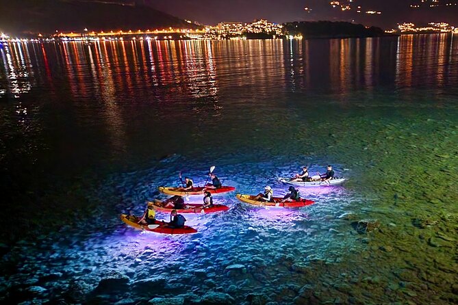 Budva: 2-Hour «Night Lights» Kayak Tour - Key highlights