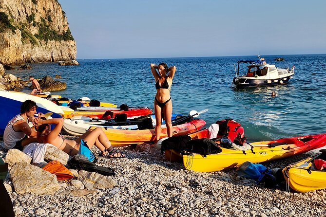 Budva Bay: Kayak & SUP Tour to Coastal Caves - Pigeon Cave pass-through: the wow moment, with a reality check
