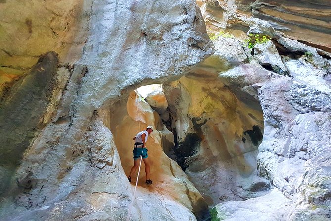 Canyoning Skurda River - Extreme adventure in Kotor City - Helmets, ropes, and guide-led confidence with Ivana, Ilia, Milija, and Vlado