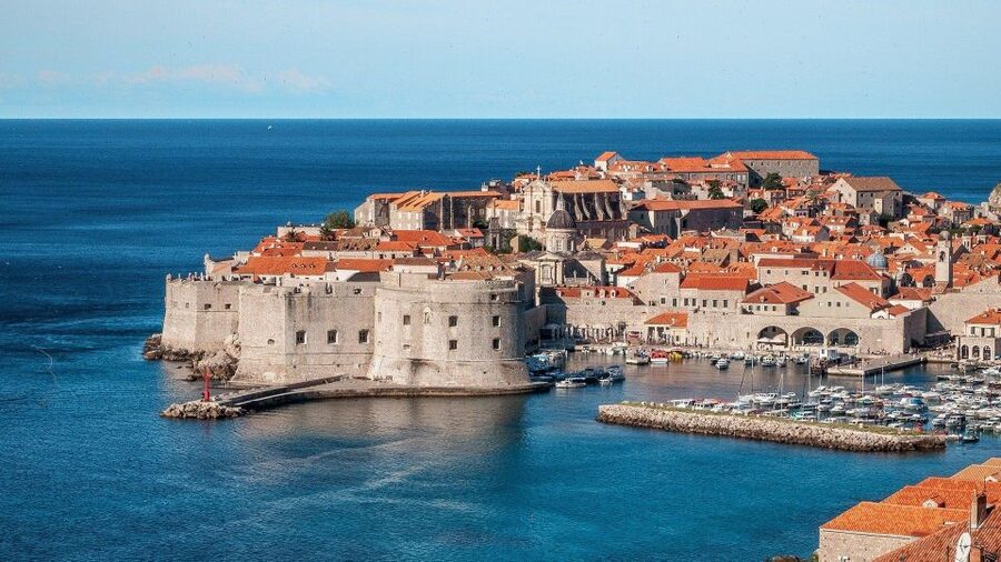 From Montenegro: Dubrovnik Private Tour - The ferry and Herceg Novi drive: where the sea views start early