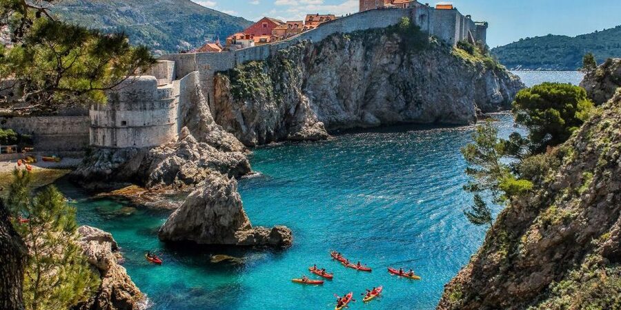 From Montenegro: Dubrovnik Private Tour - Dubrovnik Old Town time: Stradun, side streets, and fortress walls