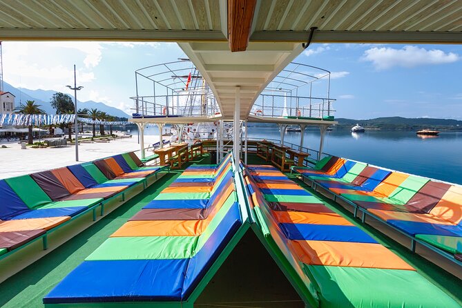 From Tivat/Kotor: Whole Boka Bay Guided Cruise, Comfortable Ship - Blue Cave Option: The Light Show and the Extra €10