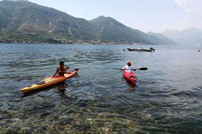 Kayak active tour - Into the Bay of Kotor: Views with a Side of Boat-Wake Reality
