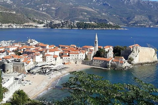 Kotor-Budva-St Stefan tour - including tasting traditional food and wine - Sveti Stefan viewpoint stop: famous, brief, and worth the stop