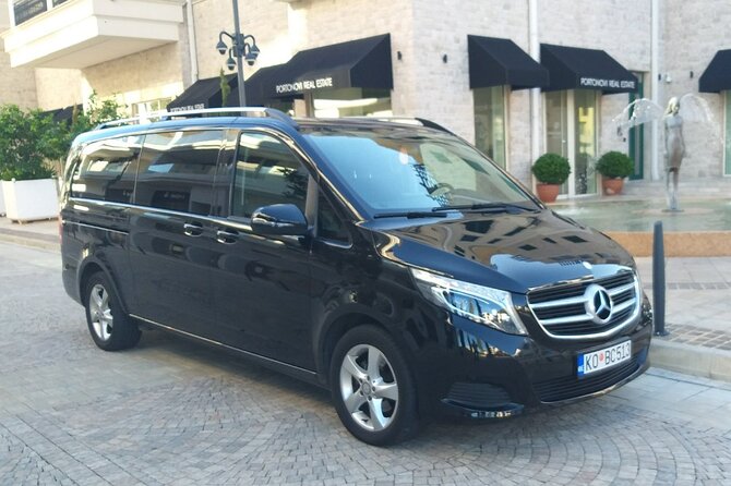 Luxury coast of Montenegro tour - 8am Pickup and the Private Van Comfort Factor