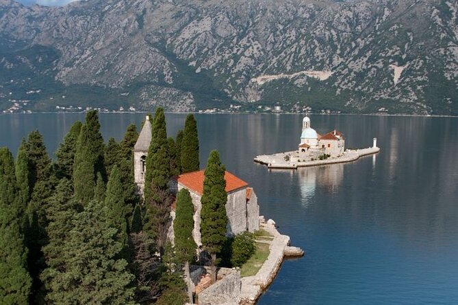 Mini Boka Private Tour Perast Lady Of The Rock Kotor - Stop 2: The boat ride to Our Lady of the Rocks and the 1630 church story