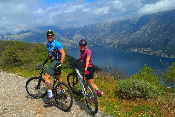 Mountain Biking on Vrmac peninsula - Panoramic view on Kotor bay - Trojica start point: where the day becomes more than a transfer