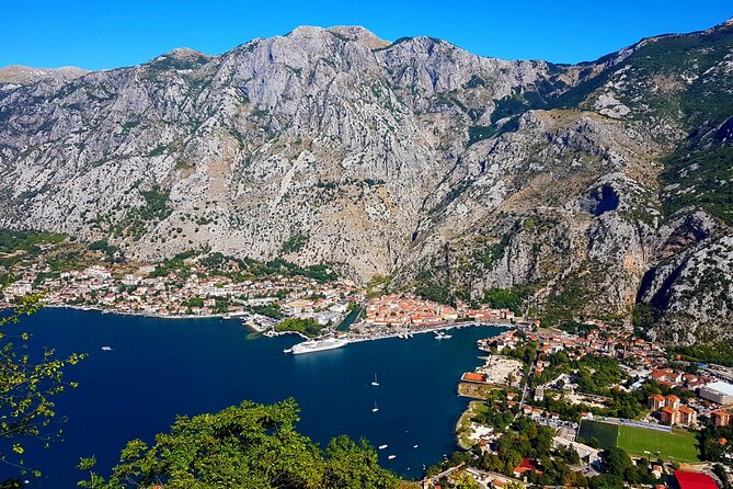Mountain Biking on Vrmac peninsula - Panoramic view on Kotor bay - Guides make the difference: Michelle, Milija, and the value of a flexible pace