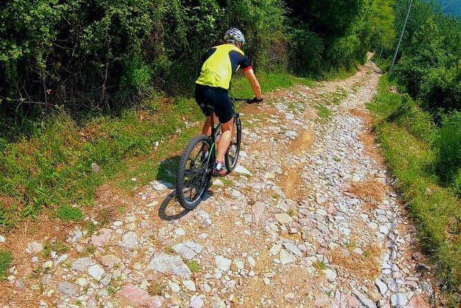 Mountain Biking on Vrmac peninsula - Panoramic view on Kotor bay - Fort Vrmac: the abandoned Austro-Hungarian fortress stop that breaks up the climb