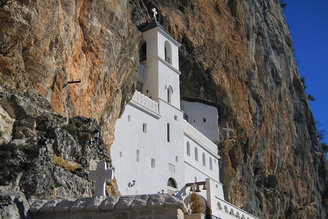 North Montenegro, Durmitor, Tara & Ostrog Tour - Ostrog Monastery at sunset: the climb is part of the story