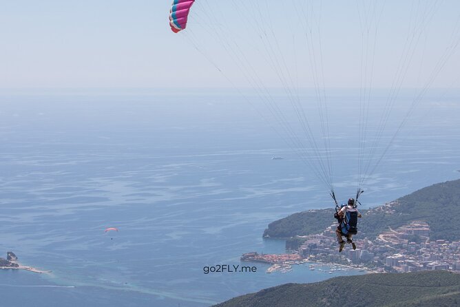 Paragliding in Budva with Certified Pilot (Free Pick-Up Included) - What you’ll see over the Budva Riviera from above
