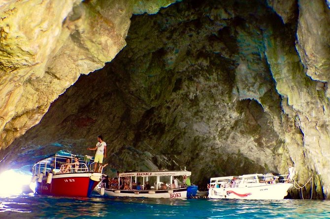 Self-tailored Private Kotor Boat Tour Pay by the Hour - Blue caves, submarine tunnels, and swimming breaks (request what you want)