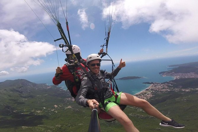 Tandem paragliding in Budva /All-inclusive - Your Budva-area stops: how the ride day is paced